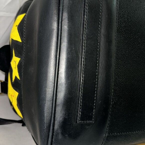 Ralph Lauren RRL Handmade Black Pebbled Leather Duffle Bag Travel Bag - Picture 11 of 17